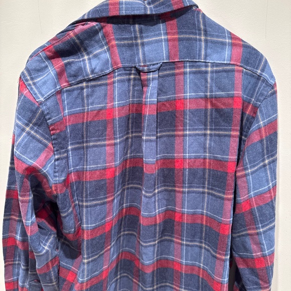 Men's Izod flannel button down shirt, size L - Picture 7 of 7